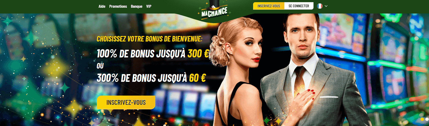 Revue du My Chance Casino France et revue 2022 - 100% de bonus jusqu'à 250€